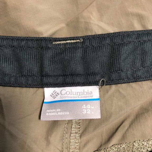 NEW Columbia Silver Ridge Convertible Pants Mens 44x32 Omni Shade Zip Off UPF 50 - Picture 6 of 9